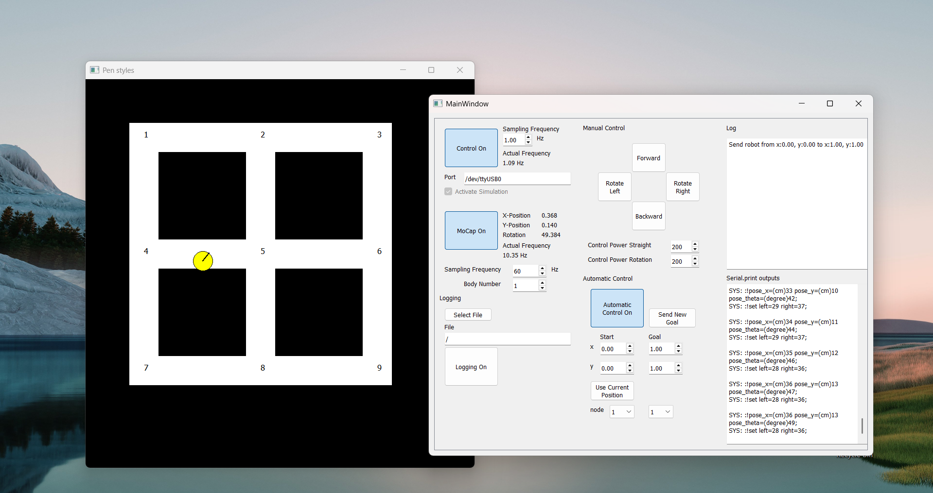 TurtleBot3 simulation environment
